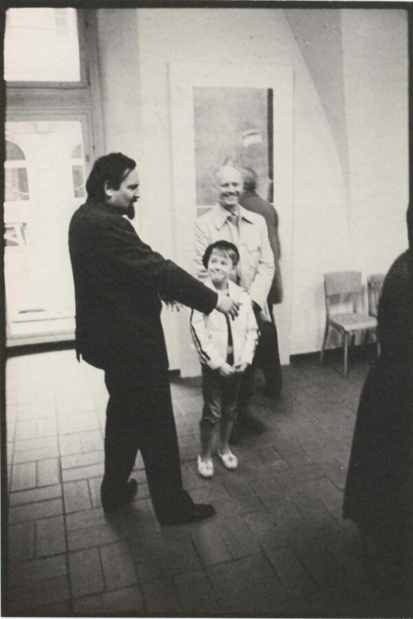 Zleva: Karel Moudrý, Rudolf Hocke